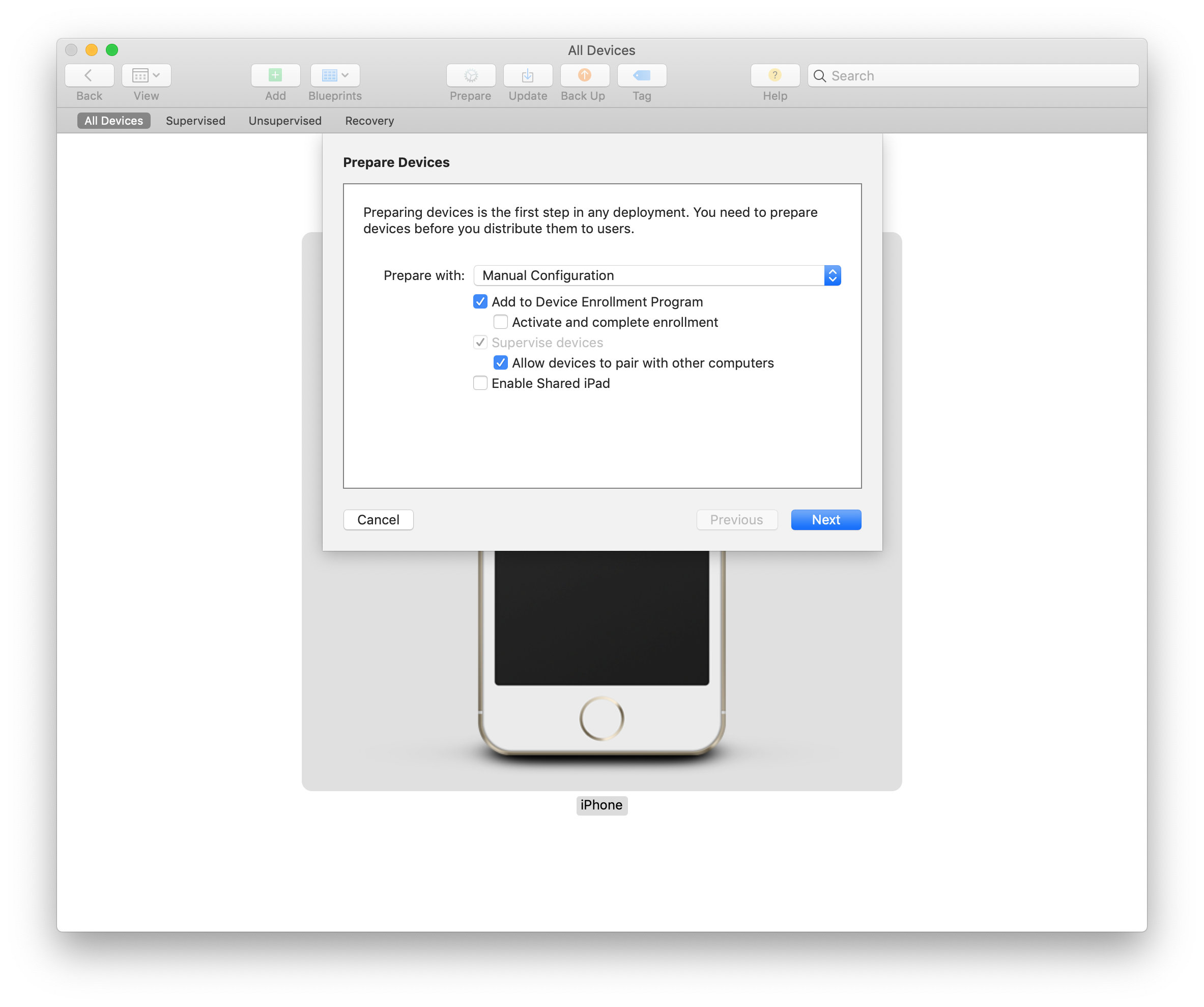 Manually Add Devices to Apple Business Manager with Apple Configurator ...